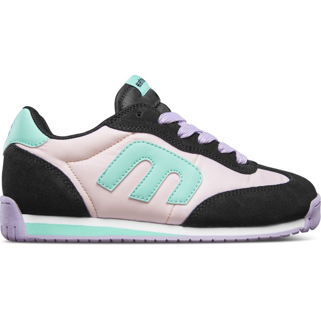 Etnies LO-CUT CB Sneakers Dames Zwart/Roze/Groen/Paars BE-XKKHFF